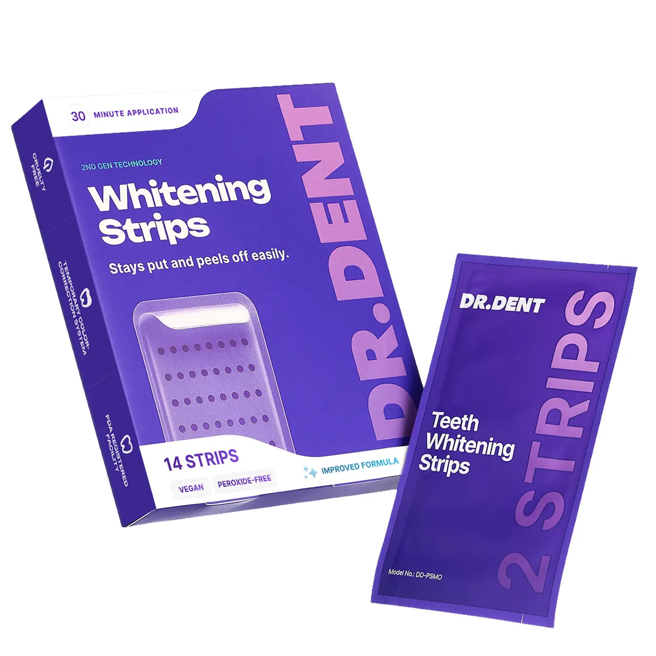 Purple Smile Brightening Strips