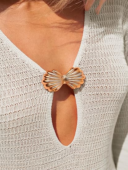 Luxury Mesh Hollow Out Swim Coverup