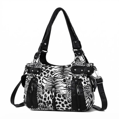 Leopard Luxe Shoulder Bag