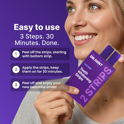 Purple Smile Brightening Strips
