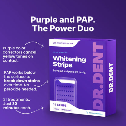 Purple Smile Brightening Strips