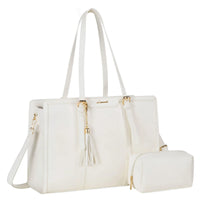 White (Canvas-Leather edge)